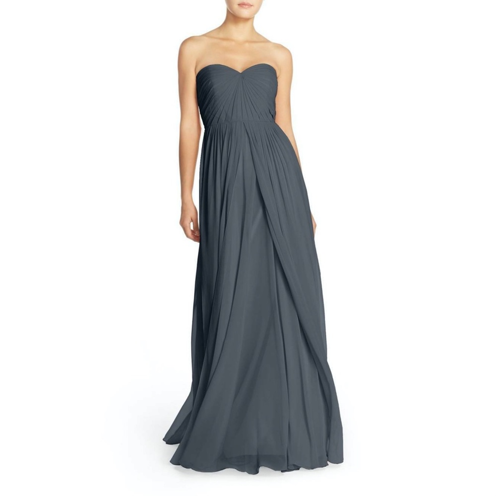 Jenny Yoo Mira Convertible Chiffon Gown